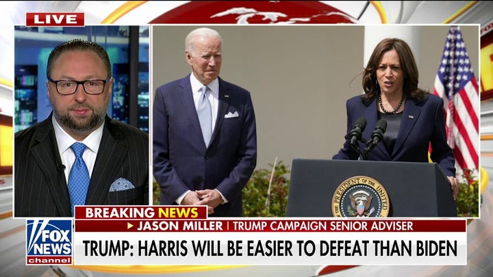 Jason Miller: Democrats think Kamala Harris is a loser